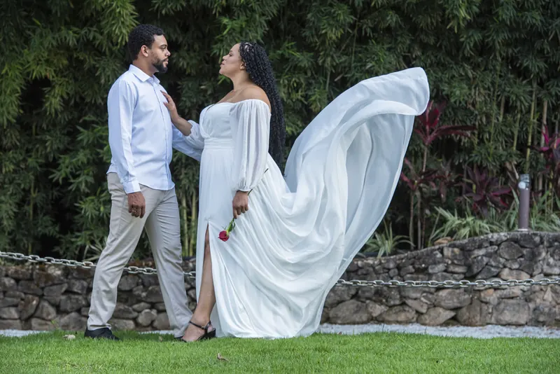 O vestido ao vento